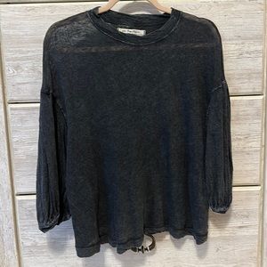 Black free people long sleeve